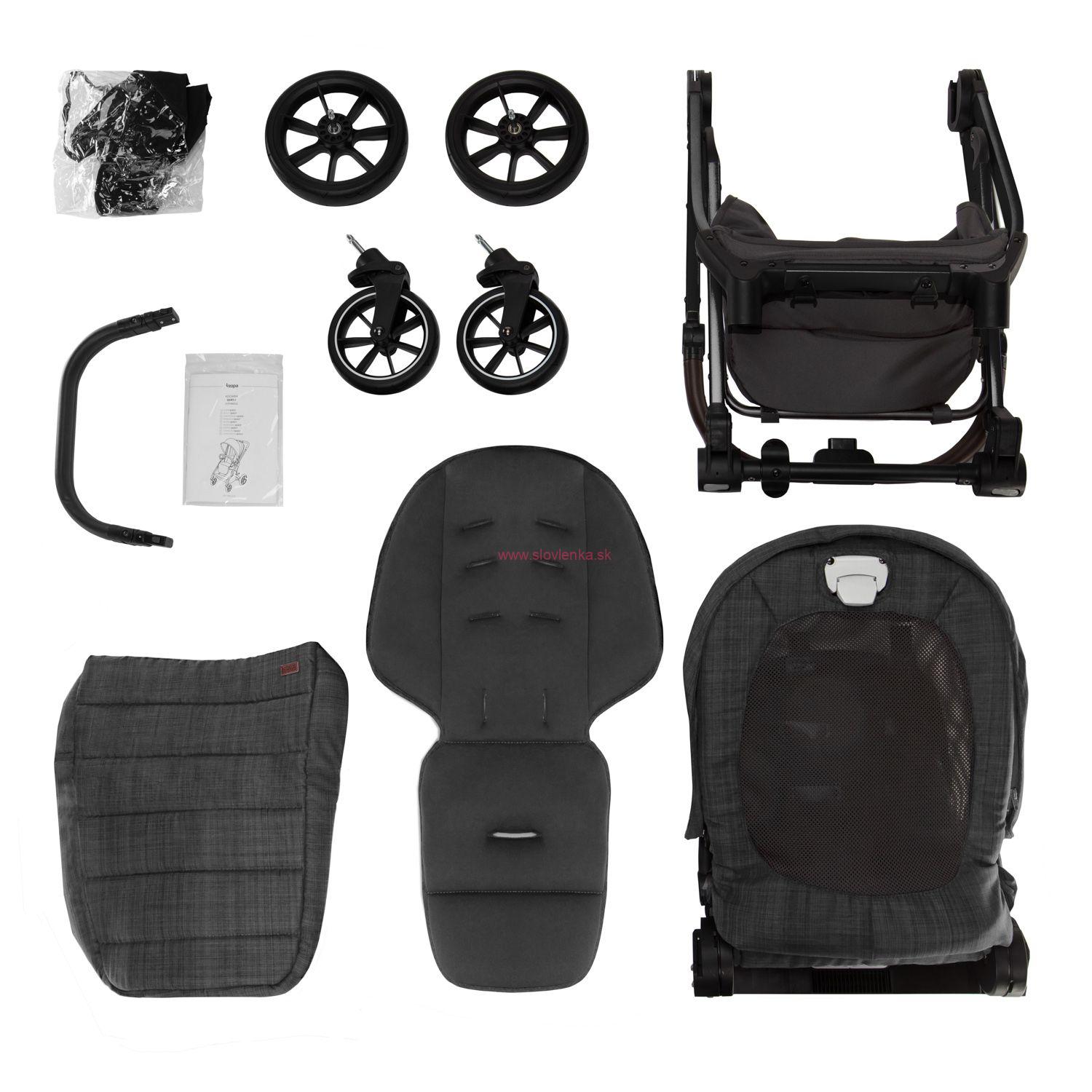 Kočík Zopa Quest Midnight Navy/Black AKCIA