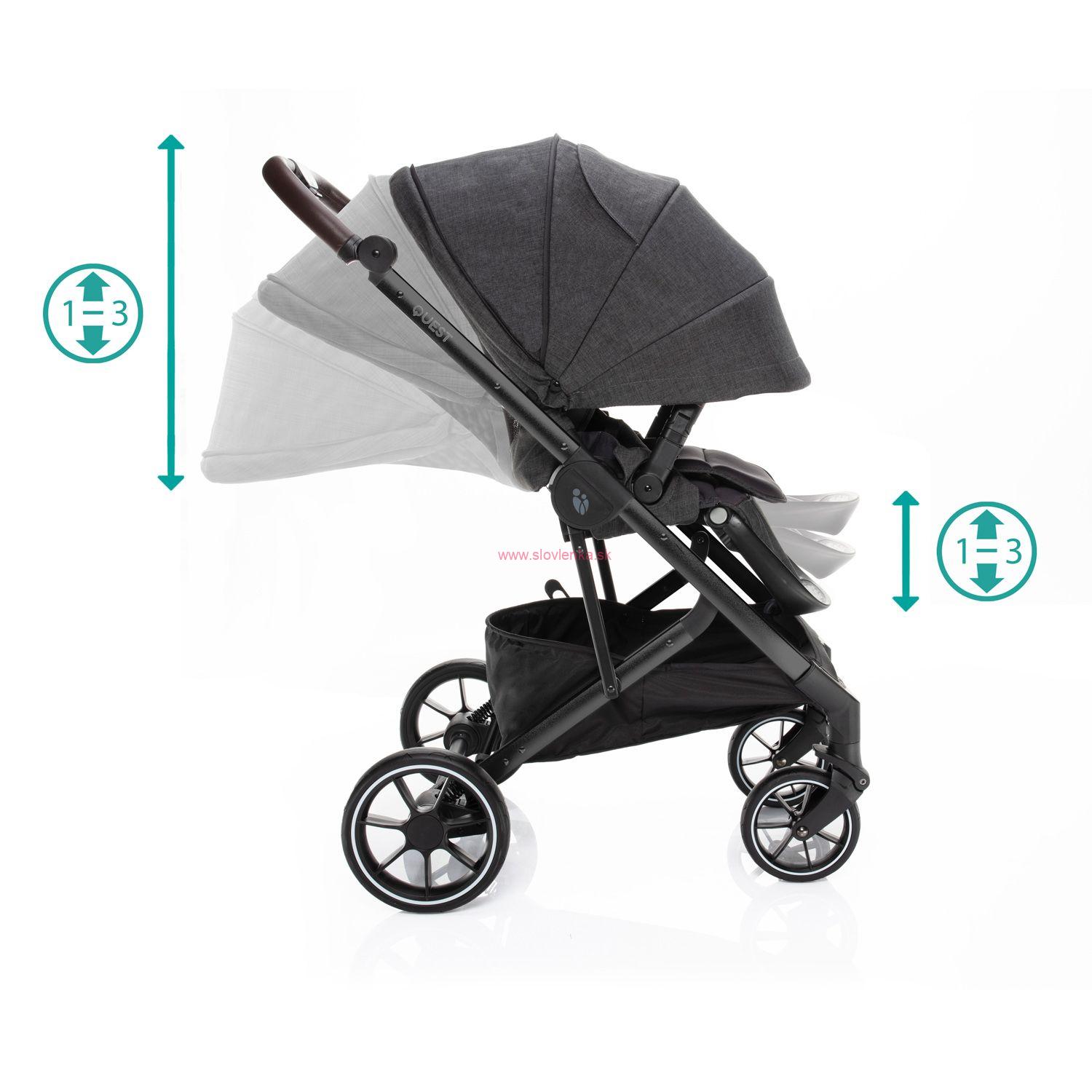 Kočík Zopa Quest Midnight Navy/Black AKCIA