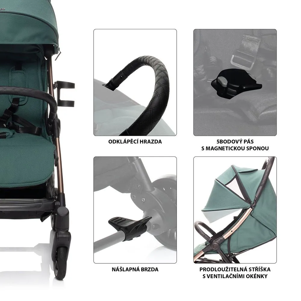 Kočík ZOPA Quiq 2 - Quiq 2, Tornado Grey