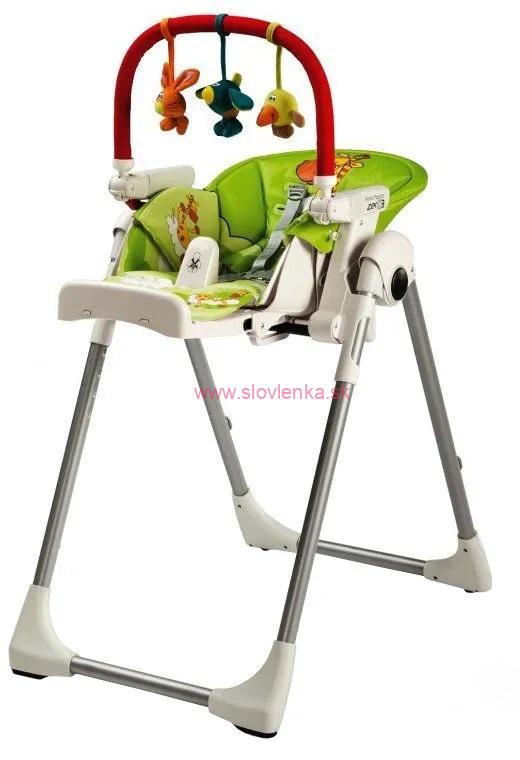 PEG PÉREGO PRIMA PAPPA FOLLOW ME LINEAR GREY + ZADARMO HRAZDA NA HRANIE