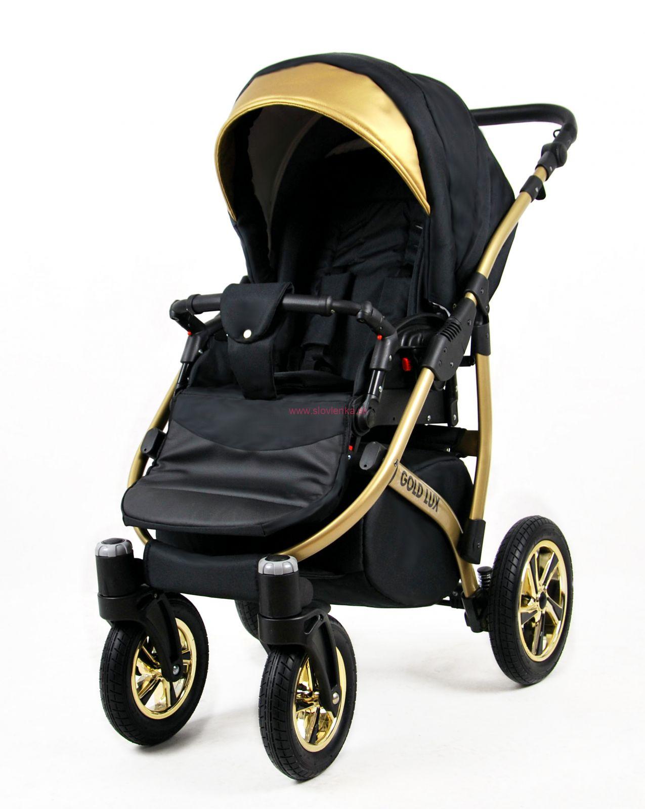 Kombinovaný kočík Raf-pol Gold lux - Royal Purple (3-kombinácia)