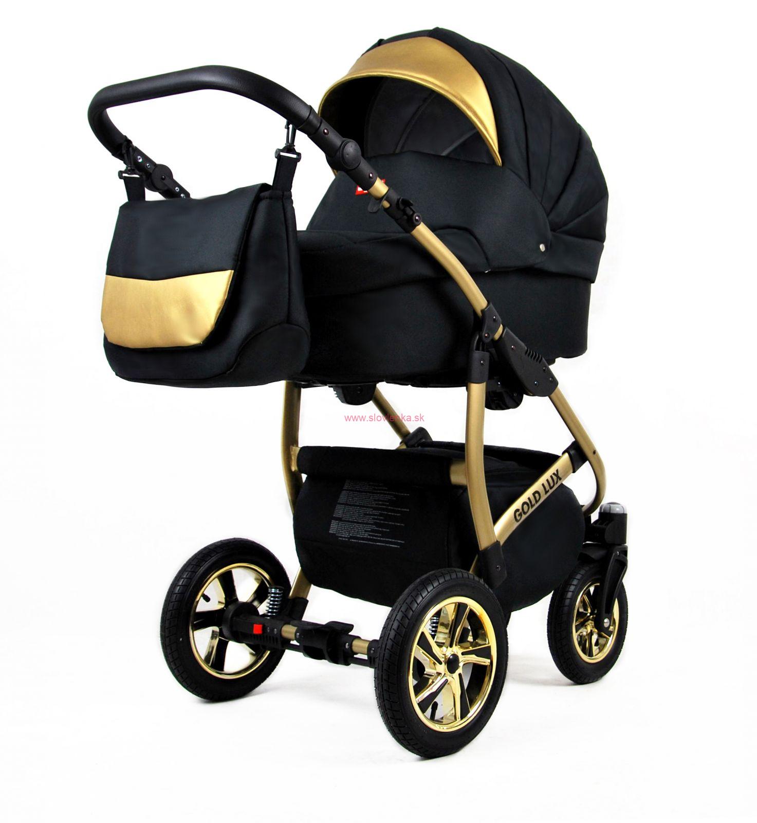 Kombinovaný kočík Raf-pol Gold lux - Scarlet (2-kombinácia)