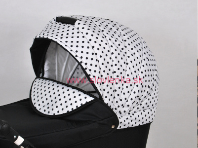 Kombinovaný kočík Raf-pol BABYLUX Margaret - Black grey (3-kombinácia) 