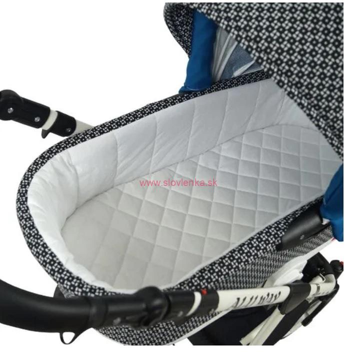 Kombinovaný kočík Raf-pol Alu way - Green marble (3-kombinácia)