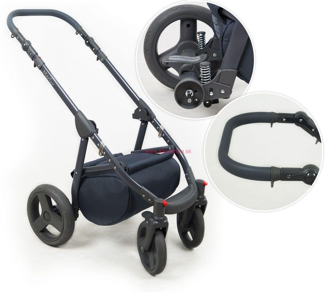 Kombinovaný kočík Raf-pol Marlux - Stone (3-kombinácia)