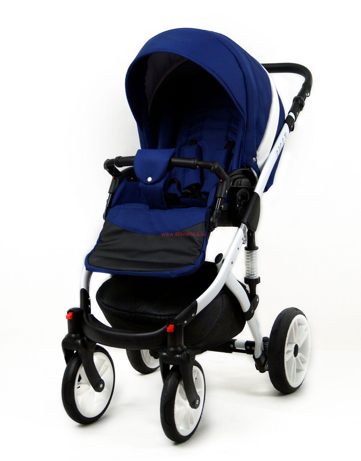Kombinovaný kočík Raf-pol Lilly - Carbon (3-kombinácia)