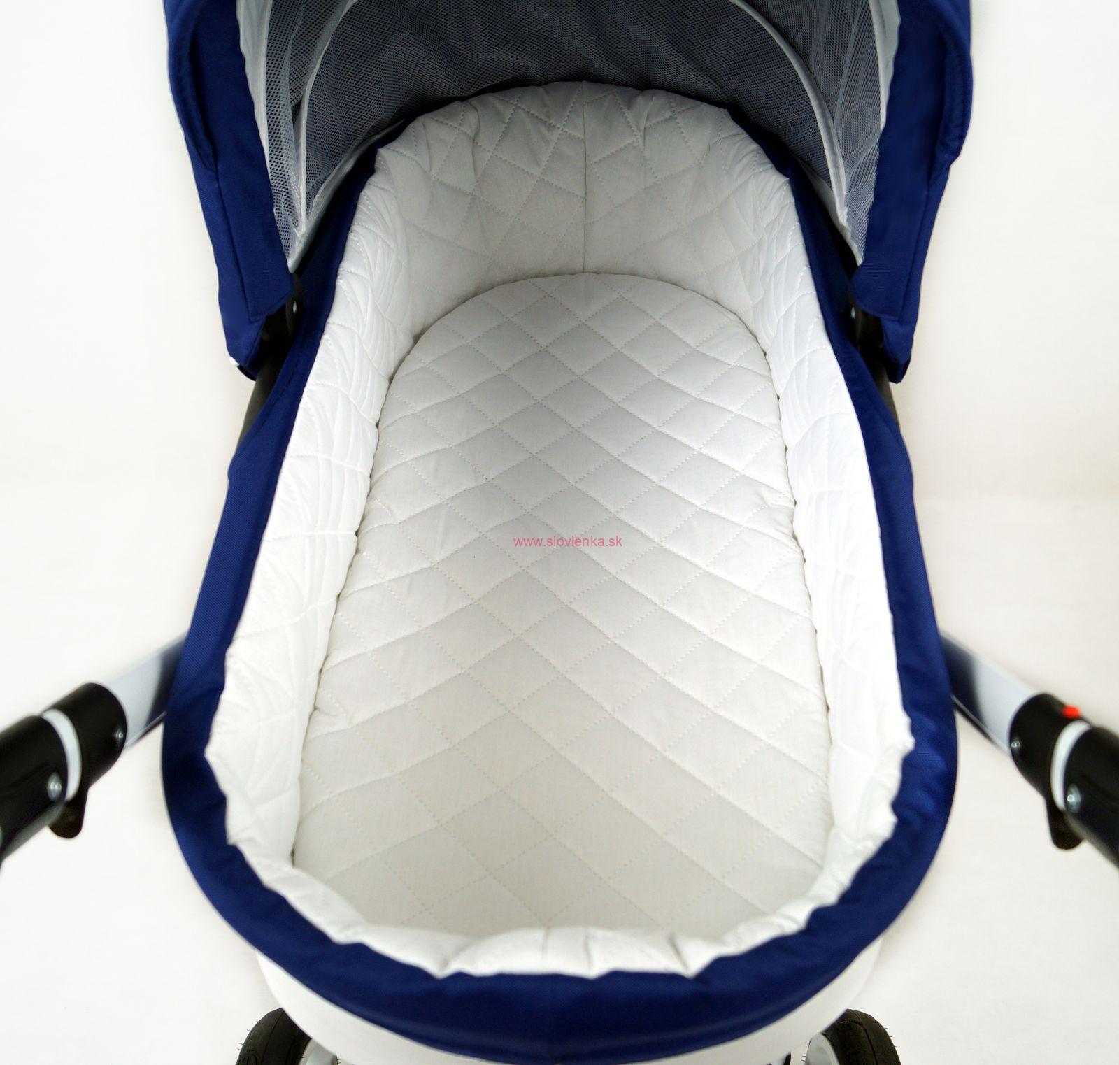Kombinovaný kočík Raf-pol Lilly - Carbon (3-kombinácia)