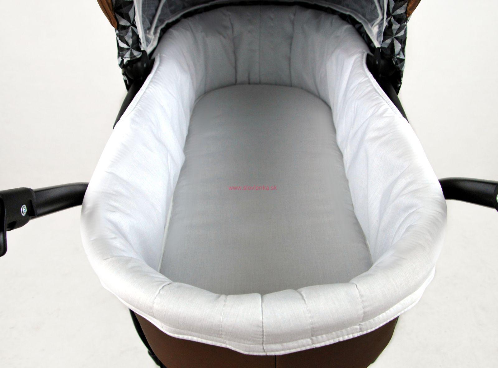 Kombinovaný kočárek Raf-pol Miracle - Red deluxe (2-kombinácia)