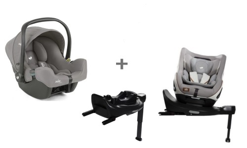 Set autosedačiek Joie I-SNUG™ 2 + I-HARBOUR SIGNATURE + i-BASE ENCORE 2024 oyster