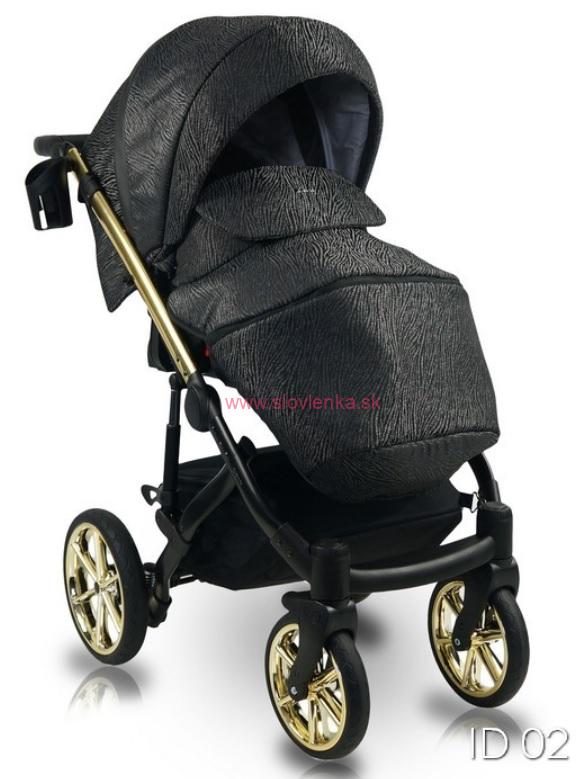 Kočík BEXA IDEAL 2020 ID02 gold EXCLUSIVE (2-kombinácia)