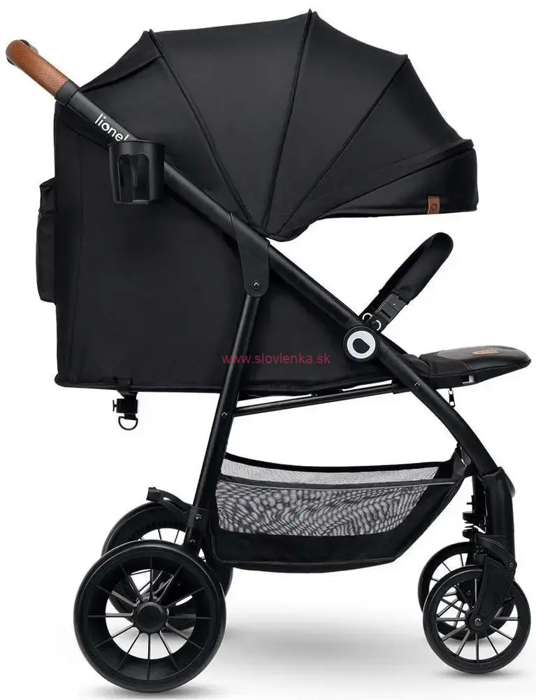 Športový kočík Lionelo Zoey black onyx