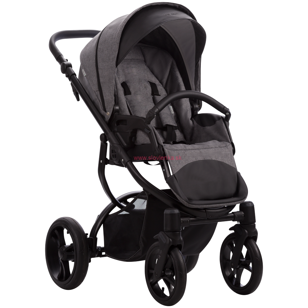 Bebetto kočík 2v1 Holland NEW Black - 01 