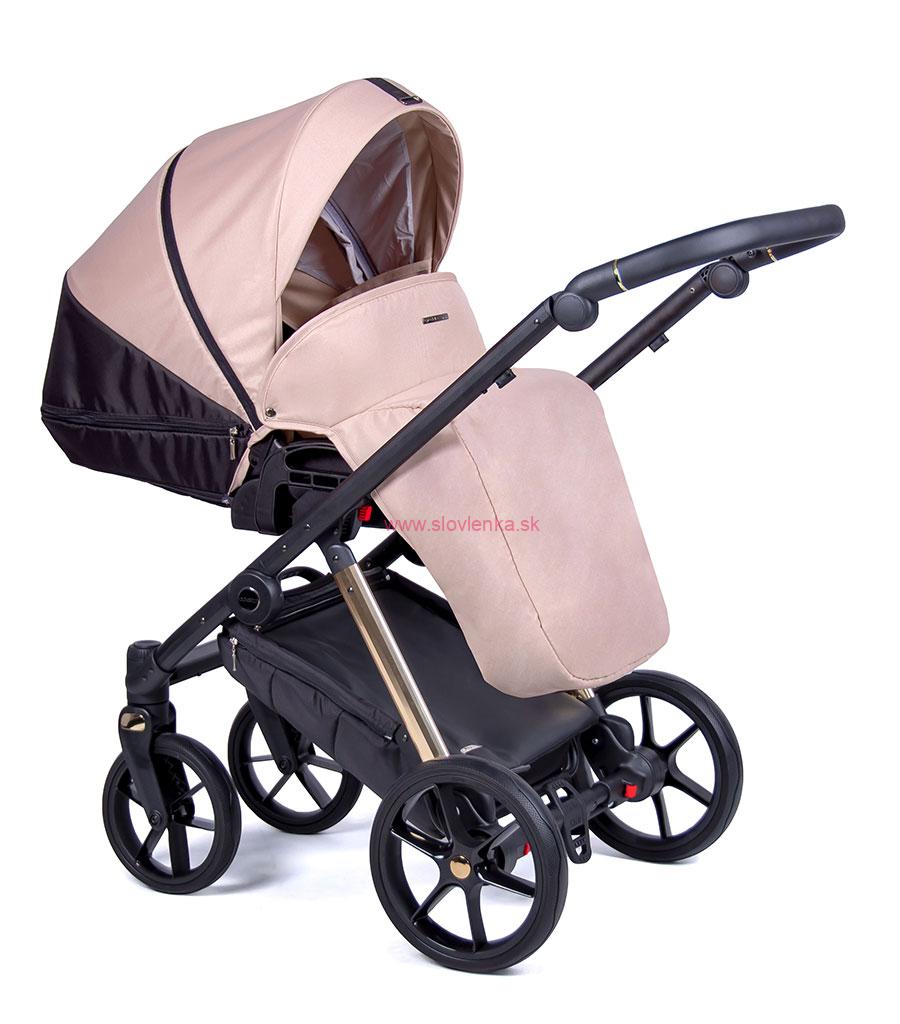 Kočík Coletto Axiss Gold AX-05 Gold - zlatá konštrukcia