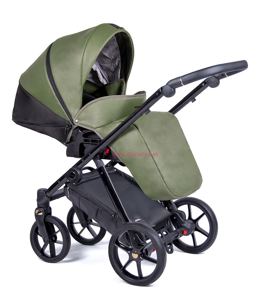 Kočík Coletto Axiss Premium AP-02 - čierna konštrukcia