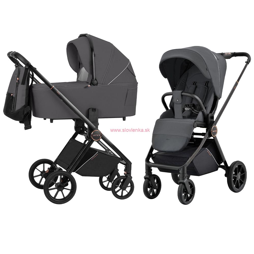 Kočík CARRELLO Ultra 2in1 Sonic Grey
