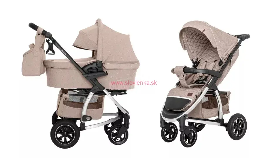 Kombinovaný kočík Carrello Vista Air red ruby