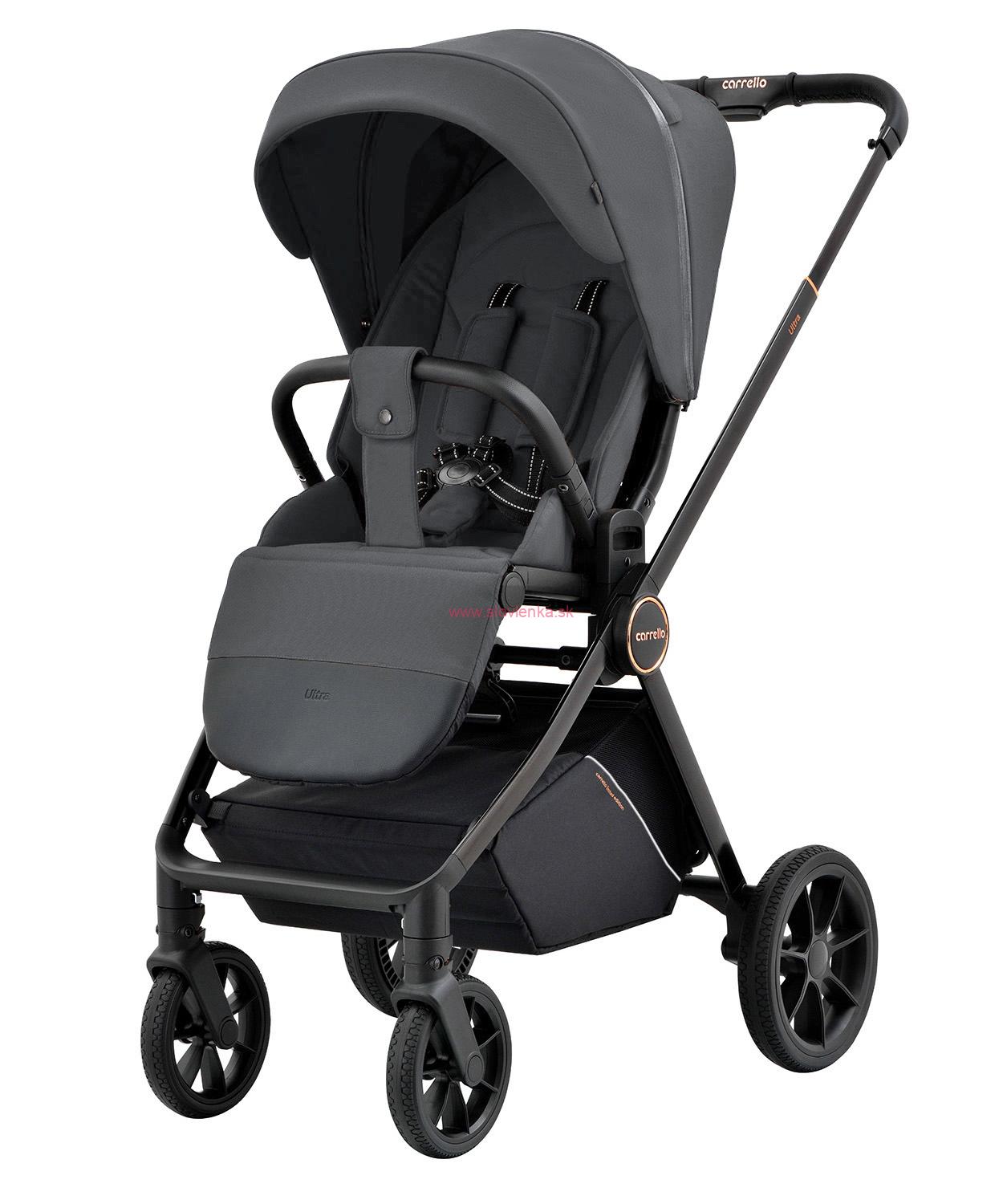 Kočík CARRELLO Ultra 2in1 Sonic Grey