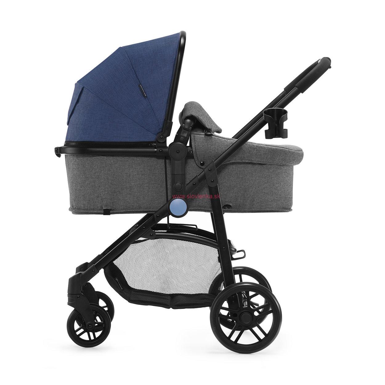 Kombinovaný kočík Kinderkraft Juli 3v1 - Denim 