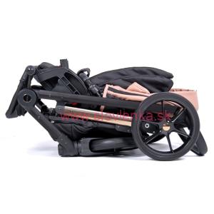 Kočík Coletto Axiss Gold AX-01 Gold - zlatá konštrukcia    