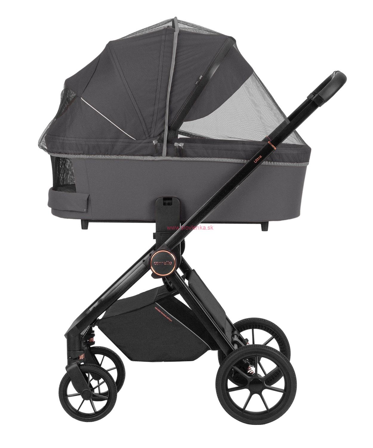 Kočík CARRELLO Ultra 2in1 Sonic Grey