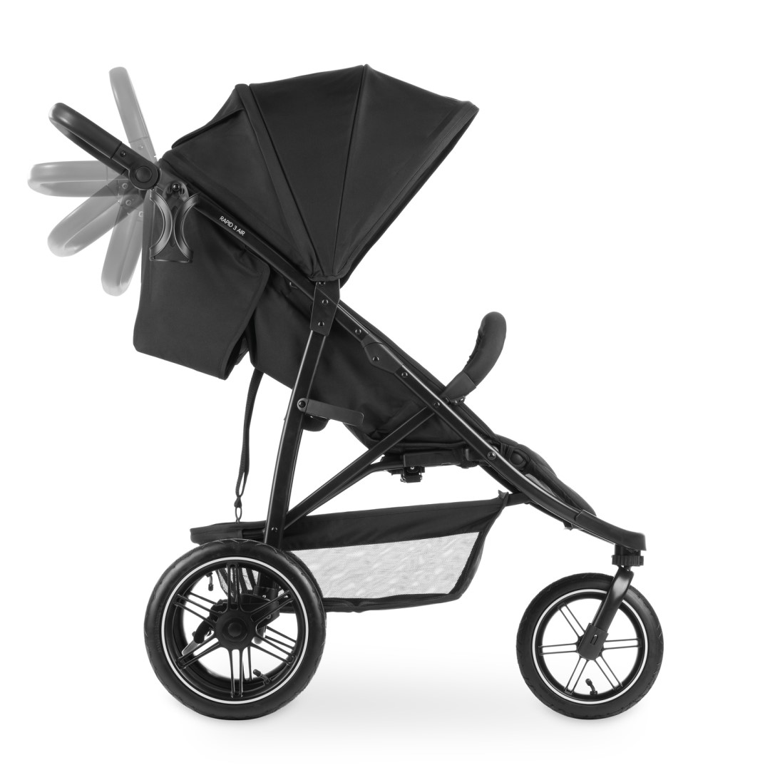 Hauck Kočík športový Rapid 3 AIR black
