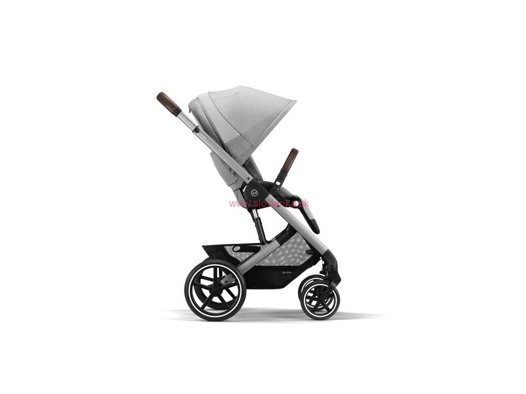 CYBEX športový kočík Balios S Lux - lava grey (silver frame) 