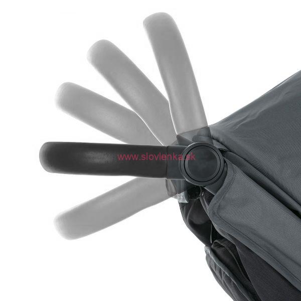 PETITE&MARS kočík Street+ RWS black limited 100 roses complete