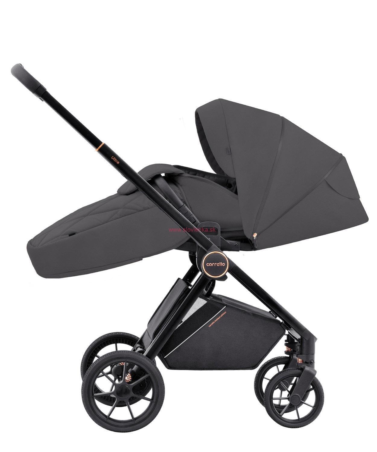 Kočík CARRELLO Ultra 2in1 Sonic Grey